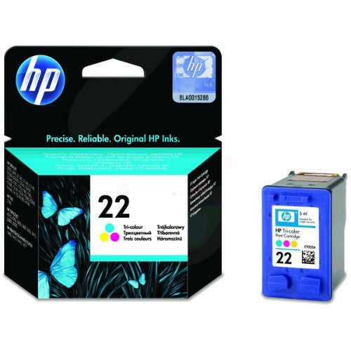 HP C9352AE/22 Printhead cartridge color, 165 pages ISO/IEC 24711 5ml for HP DeskJet F 4135/3910/OfficeJet J 3600/OfficeJet 4315/OfficeJet 5610