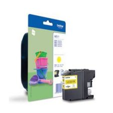 Brother LC-221Y Ink cartridge yellow, 260 pages ISO/IEC 24711 3,9ml for Brother DCP-J 562