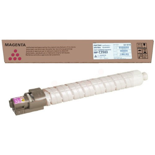 Ricoh 841819 Toner magenta, 18K pages for Ricoh Aficio MP C 3003/3004