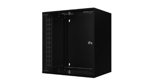 Lanview RUM12U40MNBL rack cabinet 12U Wall mounted rack Black