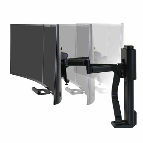 Ergotron TRACE 45-631-224 monitor mount / stand 68.6 cm (27") Desk Black