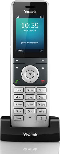 Yealink SIP-W56H DECT telephone handset Caller ID Black, Silver