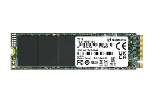 Transcend PCIe SSD 115S 1 TB M.2 PCI Express 3.0 NVMe 3D NAND