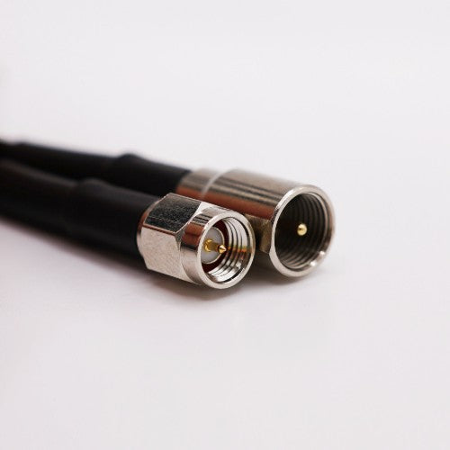 Panorama Antennas FME(M)-SMA(M) 5M CS23 GREY ID SLV coaxial cable