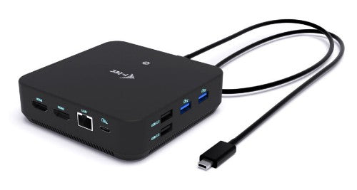 i-tec USB-C DP Dual HDMI Docking Station with Power Delivery 100 W