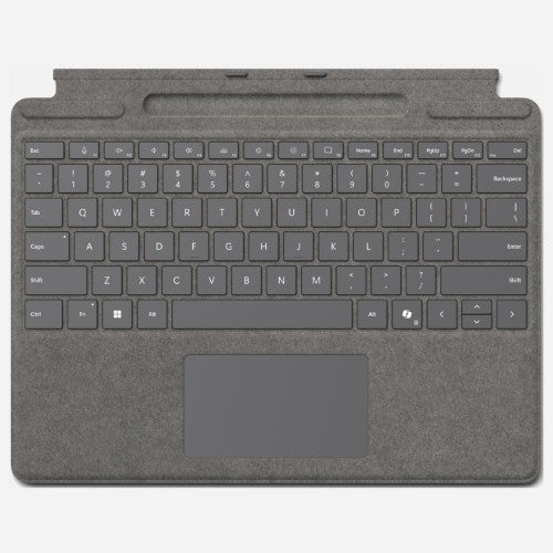 Microsoft Surface Pro Keyboard with pen storage for Business Microsoft Cover port Platinum