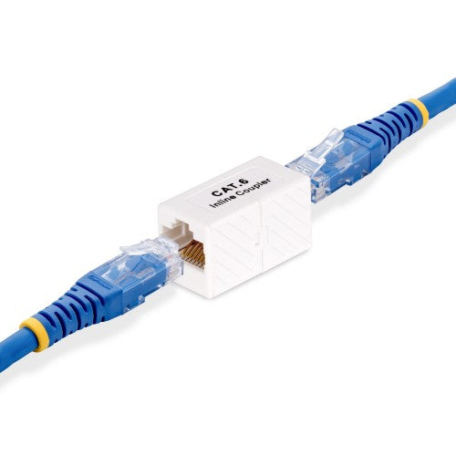 StarTech.com RJ45 Coupler 5-Pack, Inline Cat6 Coupler, Female to Female (F/F) T568 Connector, Unshielded Ethernet Cable Extension