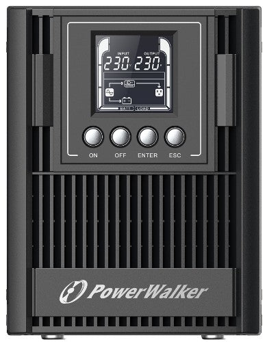 PowerWalker VFI 1000 AT FR uninterruptible power supply (UPS) Double-conversion (Online) 1 kVA 900 W 3 AC outlet(s)