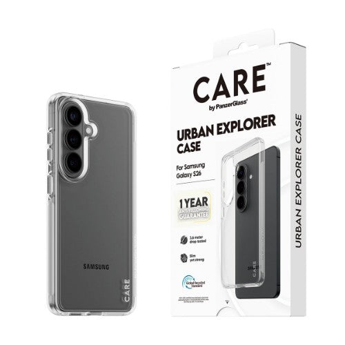 PanzerGlass CARE™ by ® Urban Explorer Case Transparent Samsung Galaxy S26
