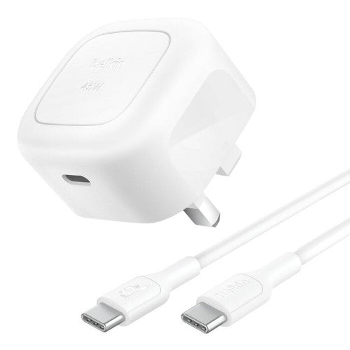 Belkin BoostCharge Smartphone, Mobile phone, Tablet, Laptop, Headset, Universal, Portable gaming console White AC, USB Fast charging Indoor