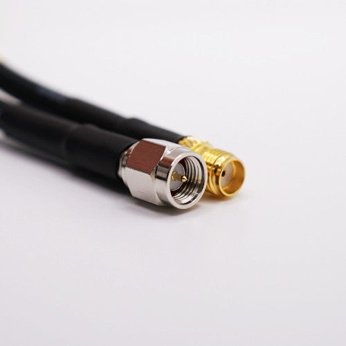 Panorama Antennas CS29 CABLE 5M SMA PLG TO SMA JACK - YEL 2G/3G/4G LABELS coaxial cable