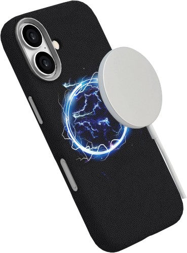 eSTUFF ES67160027 mobile phone case 16 cm (6.3") Cover Black