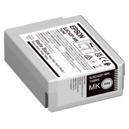 Epson C13T52M540/SJIC-42-P-MK Ink cartridge black matt 50ml for Epson CW C 4000 MK