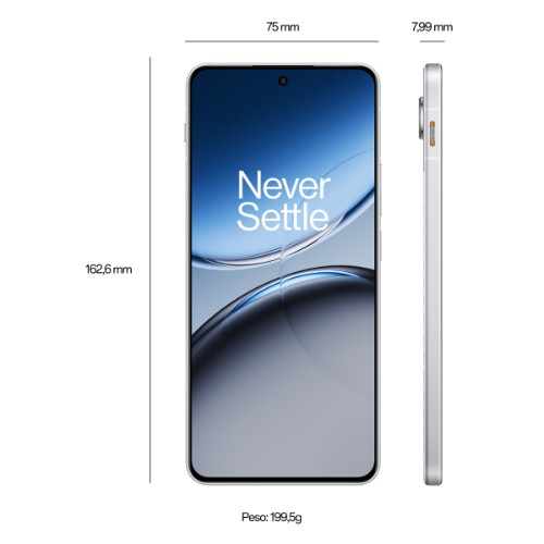 OnePlus Nord 4 17.1 cm (6.74") Dual SIM Android 14 5G USB Type-C 16 GB 512 GB 5500 mAh Silver