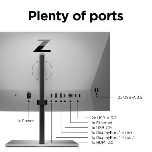 HP Z24m G3 QHD Conferencing Display