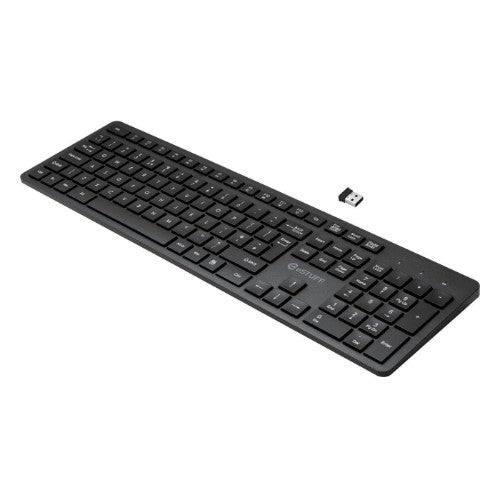 eSTUFF GLB212302 keyboard Office USB QWERTY UK English Black