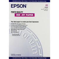 Epson Photo Quality Ink Jet Paper, DIN A3, 102g/m², 100 Sheets