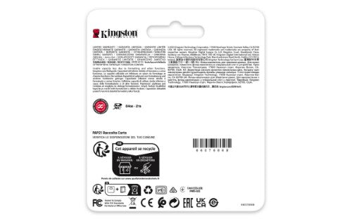 Kingston Technology 1TB Canvas React Plus SDXC UHS-II 280R/150W U3 V60 for Full HD/4K