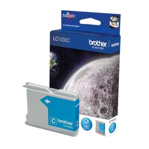 Brother LC-1000C Ink cartridge cyan, 400 pages ISO/IEC 24711 6.5ml for Brother DCP 130 C/MFC 5460