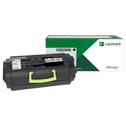 Lexmark 53B2000 Toner-kit return program, 11K pages ISO/IEC 19752 for Lexmark MS 817/818