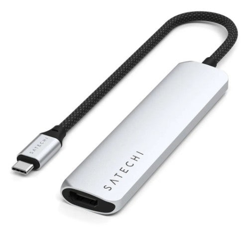 Satechi ST-P6SS interface hub USB Type-C 10000 Mbit/s Silver