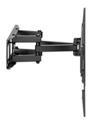 Manhattan Wall Mount for TV & Monitors (Full Motion), For screens 32" to 55", VESA compatability: all between 100x100mm and 400x400mm - check the dimensions of the four mounting holes on back of screen to ensure it fits, Max 40kg, Black, Bracket, Lifetime