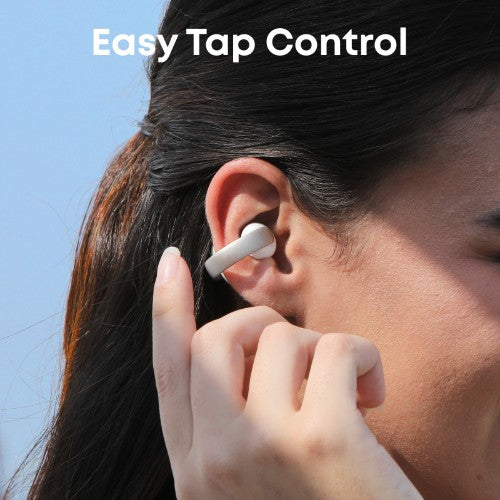 Soundcore Aeroclip Headset True Wireless Stereo (TWS) Open-ear Calls/Music/Sport/Everyday Bluetooth Champagne, White