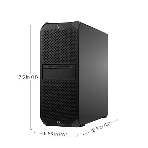 HP Z6 G5 A Wolf Pro Security Edition AMD Ryzen Threadripper PRO 9975WX 64 GB DDR5-SDRAM 1 TB SSD Windows 11 Pro Tower Workstation AI Workstation Black