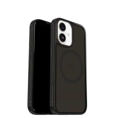 OtterBox Symmetry Clear MagSafe Series for Apple iPhone 17, Black Mist, black