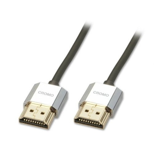 Lindy 1m CROMO Slim High Speed HDMI Cable with Ethernet