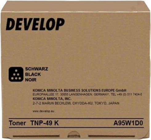 Konica Minolta A95W150/TNP-49K Toner black, 13K pages for KM Bizhub C 3351