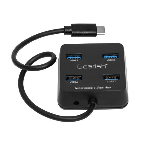 eSTUFF GLB235402 interface hub USB 3.2 Gen 1 (3.1 Gen 1) Type-C 5000 Mbit/s Black