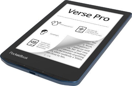 PocketBook Verse Pro e-book reader Touchscreen 16 GB Wi-Fi Black, Blue