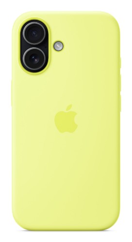 Apple iPhone 17 Silicone Case with MagSafe – Neon Yellow