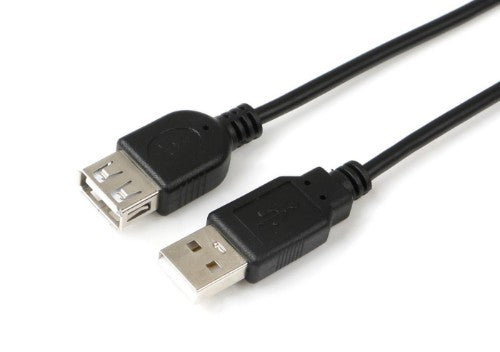 Microconnect USBAAF1B USB cable USB 2.0 1 m USB A Black