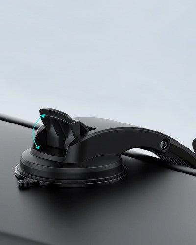 Manhattan Universal Car Dashboard Mount with Magnetic Phone Holder for Smartphones, Horizontal or Vertical Use, Black, Three Year Warranty