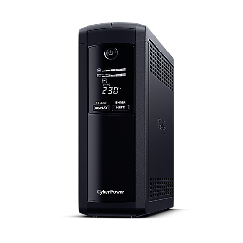CyberPower VP1200EILCD uninterruptible power supply (UPS) Line-Interactive 1.2 kVA 720 W 8 AC outlet(s)