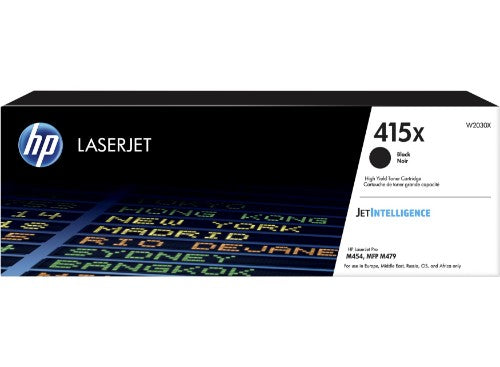 HP W2030X/415X Toner cartridge black, 7.5K pages ISO/IEC 19798 for HP E 45028/M 454