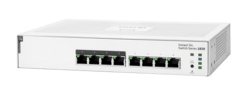 HPE Aruba Networking Networking Instant On Switch 8p Gigabit CL4 PoE 65W 1830