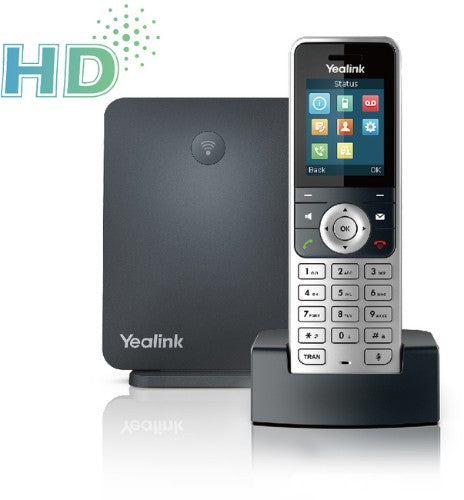 Yealink W53P DECT base station Black, Silver