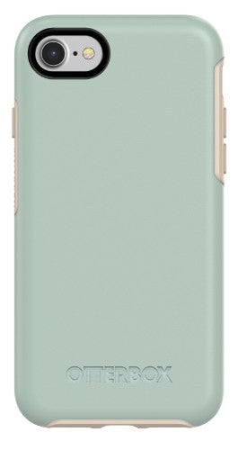 OtterBox Symmetry Series for Apple iPhone SE (2nd gen)/8/7, Muted Waters Blue