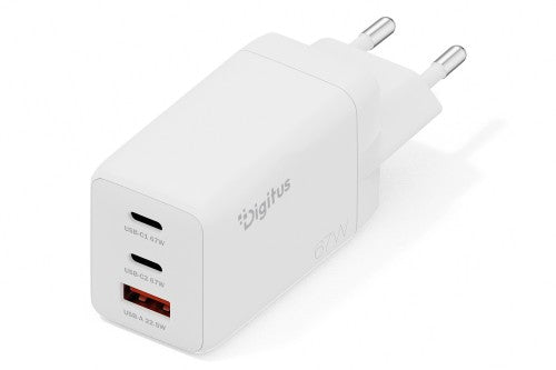 Digitus USB GaN Charger 67W, 2x USB-C, 1x USB-A