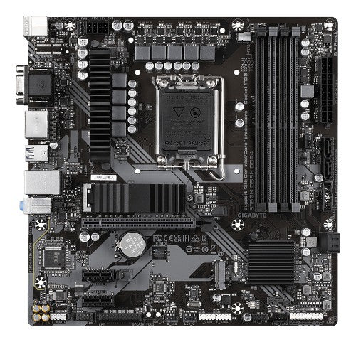 GIGABYTE B760M DS3H DDR4 Motherboard - Supports Intel Core 14th Gen CPUs, 6+2+1 Phases Digital VRM, up to 5333MHz DDR4 (OC), 2xPCIe 4.0 M.2, 2.5GbE LAN, USB 3.2 Gen2