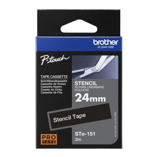 Brother STE-151 DirectLabel Stamp tape 24mm x 3m for Brother P-Touch TZ 6-36mm