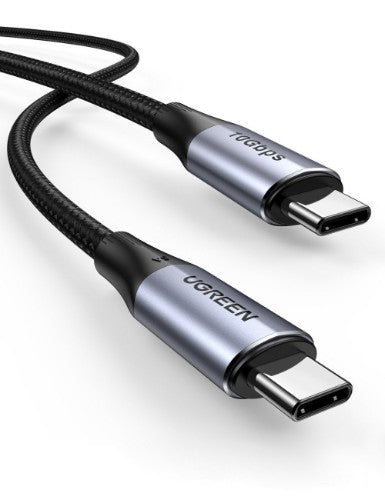 Ugreen 80150 USB cable USB 3.2 Gen 2 (3.1 Gen 2) USB C Black