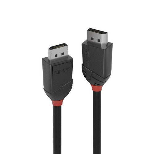 Lindy 3m DisplayPort 1.2 Cable, Black Line