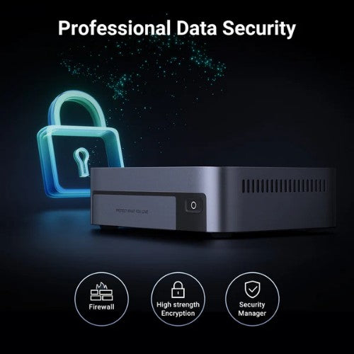 Ugreen NASync DXP480T Plus NAS Compact Intel® Core™ i5 i5-1235U 8 GB DDR5 UGOS Pro Grey
