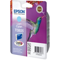Epson C13T08054011/T0805 Ink cartridge light cyan, 330 pages ISO/IEC 24711 7.4ml for Epson Stylus Photo P 50/PX/PX 730/R 265