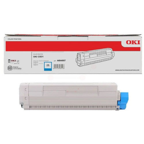 OKI 44844507 Toner-kit cyan, 10K pages for OKI C 841