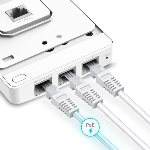 TP-Link Omada AX3000 Wall Plate WiFi 6 Access Point